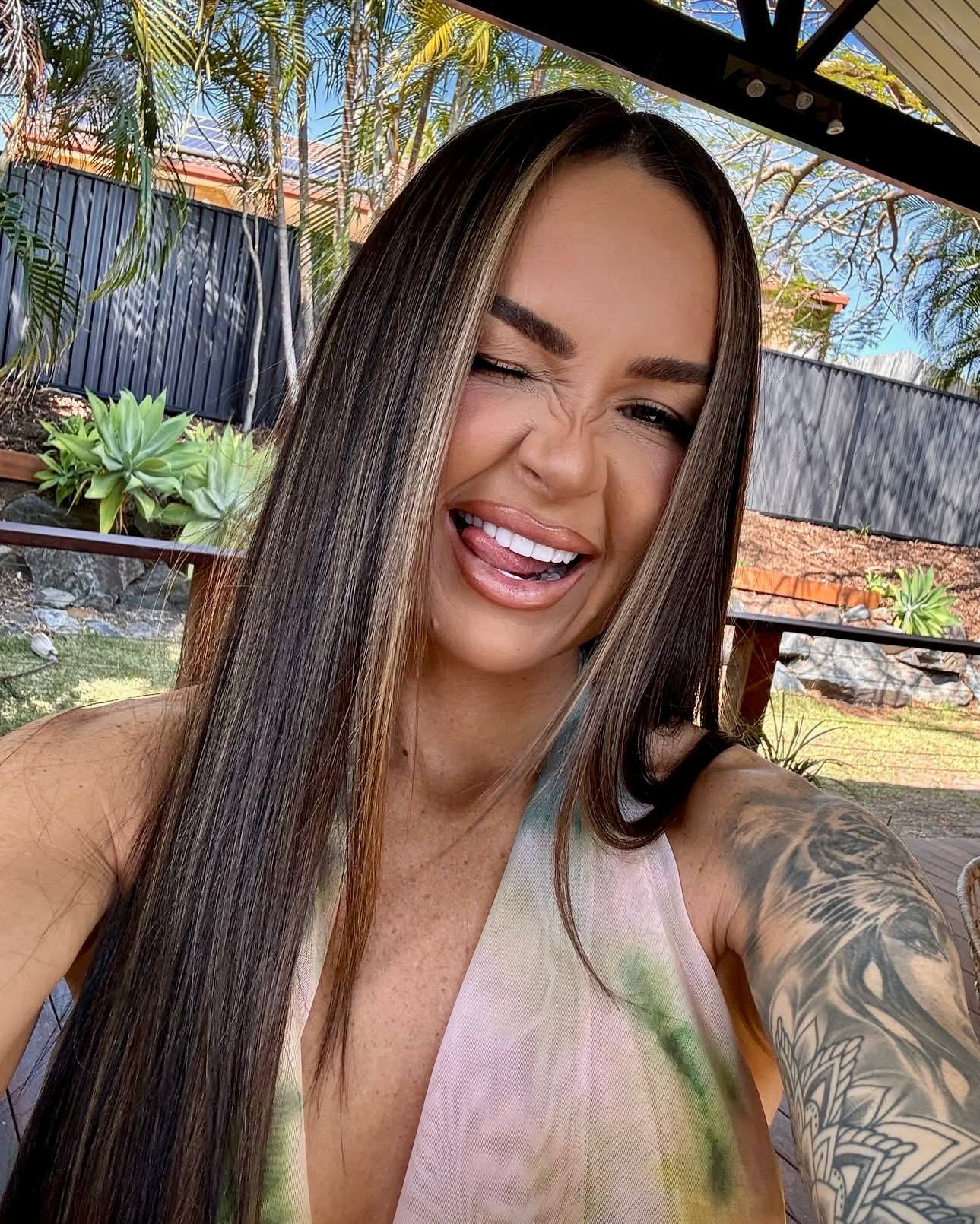 Patient smile after treatment